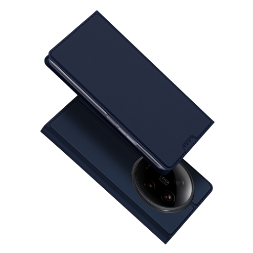 

For Xiaomi 14 Ultra DUX DUCIS Skin Pro Series Flip Leather Phone Case(Blue)