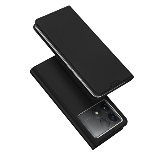 

For Xiaomi Redmi K70 / K70 Pro DUX DUCIS Skin Pro Series Flip Leather Phone Case(Black)