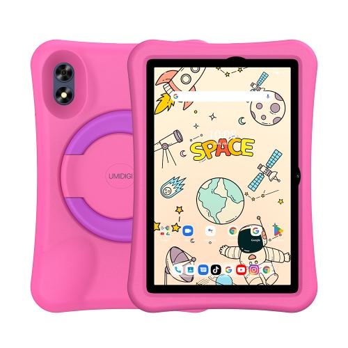 [HK 창고] UMIDIGI G2 Tab 어린이용 태블릿 PC 10.1인치, 4GB+64GB, Android 13 RK3562 쿼드 코어, Google 지원 글로벌 버전, EU 플러그(캔디 핑크)