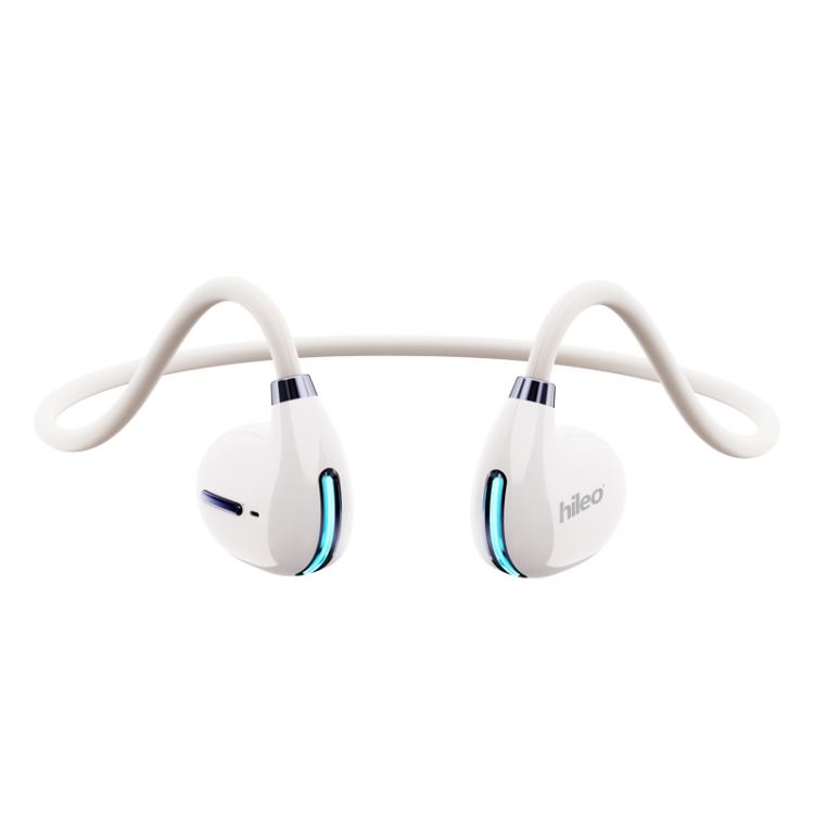

Hileo Hi73 Wireless Bluetooth Hanging Neck IPX4 Sports Earphone(White)
