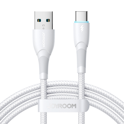 

JOYROOM SA32-AC3 Starry Series 3A USB to USB-C / Type-C Fast Charging Data Cable, Length:1m(White)