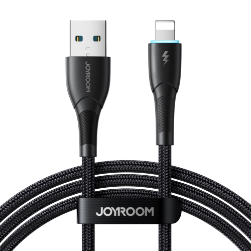 

JOYROOM SA32-AL3 Starry Series 3A USB to 8 Pin Fast Charging Data Cable, Length:1m(Black)