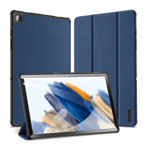 

For Samsung Galaxy Tab A9+ DUX DUCIS Domo Series Magnetic Flip Leather Tablet Case(Blue)