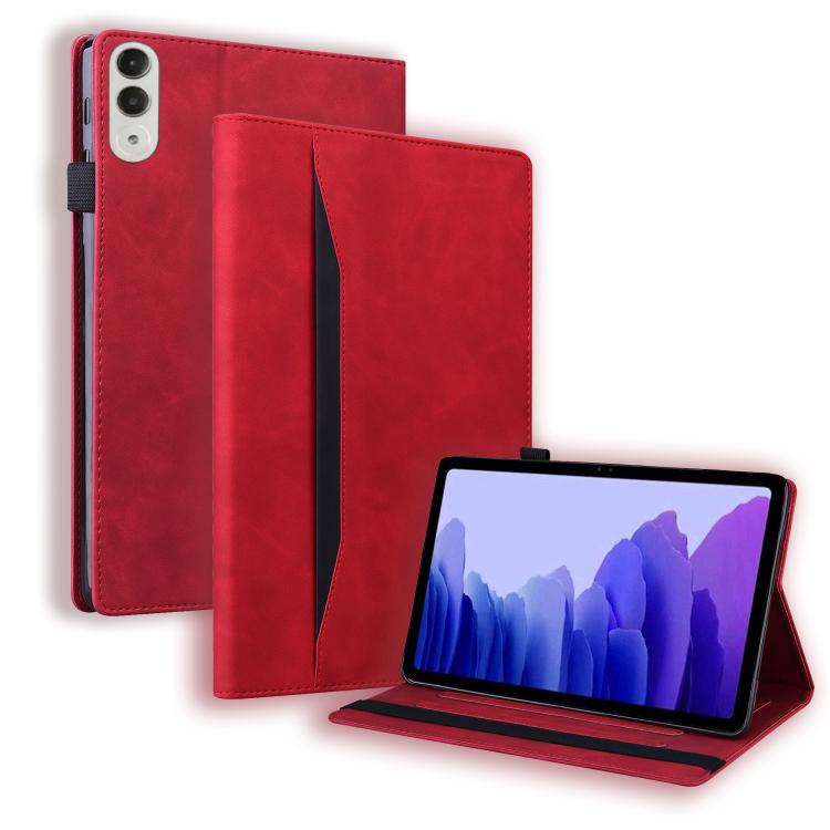 

For Lenovo Idea Tab Pro Gen 2 13 Splicing Shockproof Leather Tablet Case(Red)