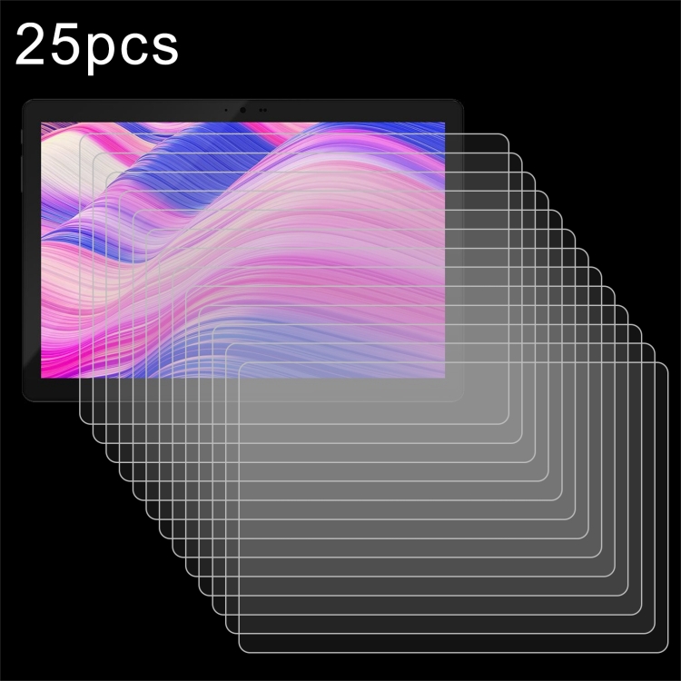 

For LUCA TM102M4N1-B 8.0 25pcs 0.3mm 9H Explosion-proof Tempered Tablet Glass Film