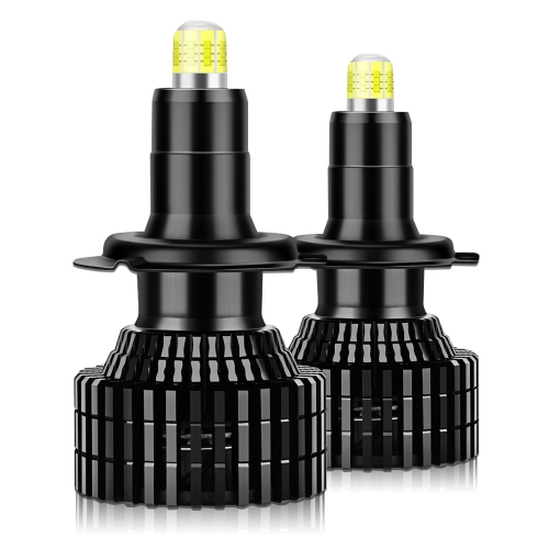 

V4 1 Pair 9005 30W 6000K 4000LM Car 8 Sides LED Headlight(Yellow Light)