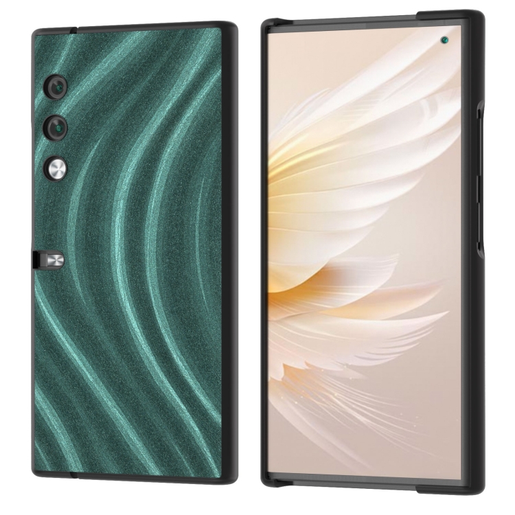 

For Honor V Purse Galactic Pattern Protective Phone Case(Green)