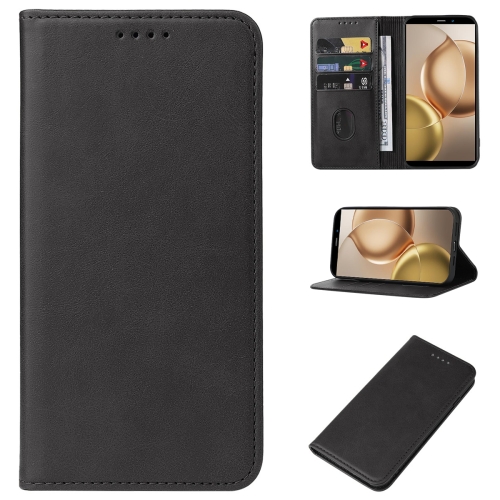 

For OUKITEL WP32 Magnetic Closure Leather Phone Case(Black)