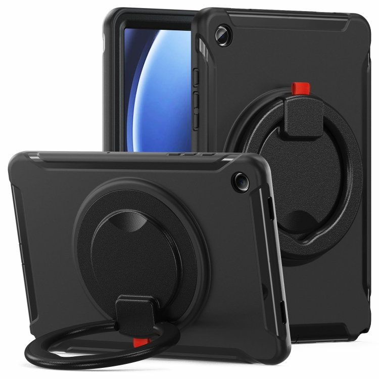 

For Samsung Galaxy Tab A9+ Shockproof TPU + PC Protective Tablet Case(Black)