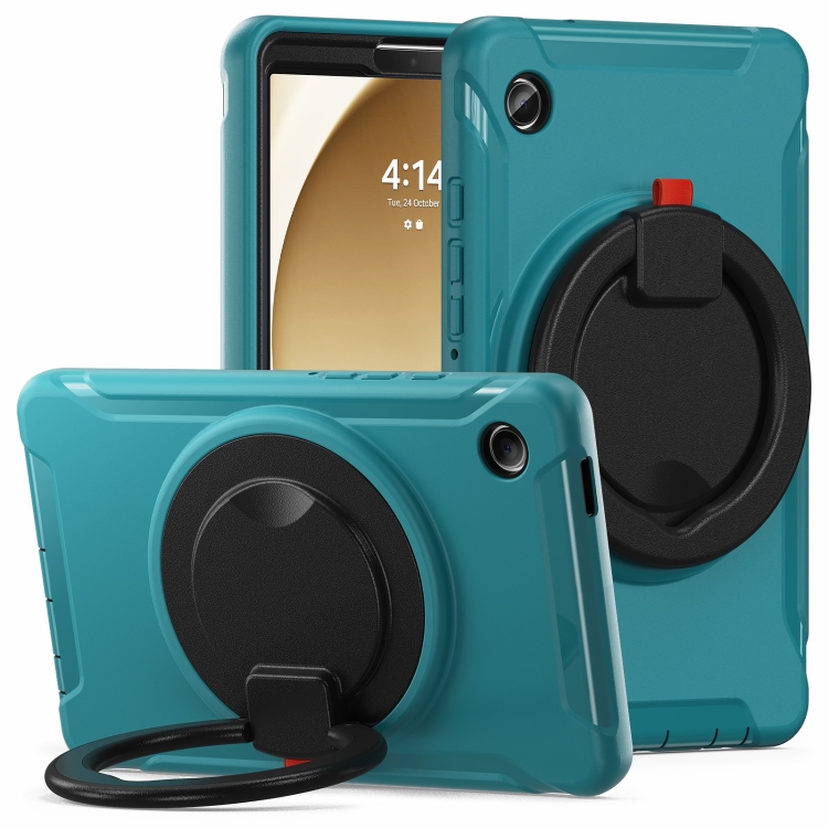 

For Samsung Galaxy Tab A9 Shockproof TPU + PC Protective Tablet Case(Blue)