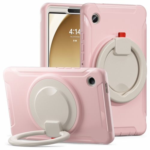 

For Samsung Galaxy Tab A9 Shockproof TPU + PC Protective Tablet Case(Cherry Blossoms Pink)