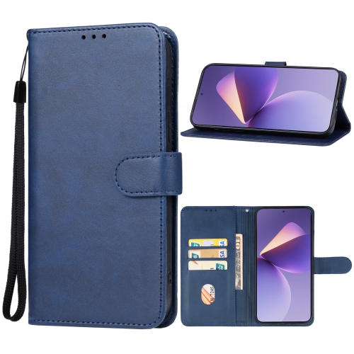 

For Meizu 21 Leather Phone Case(Blue)