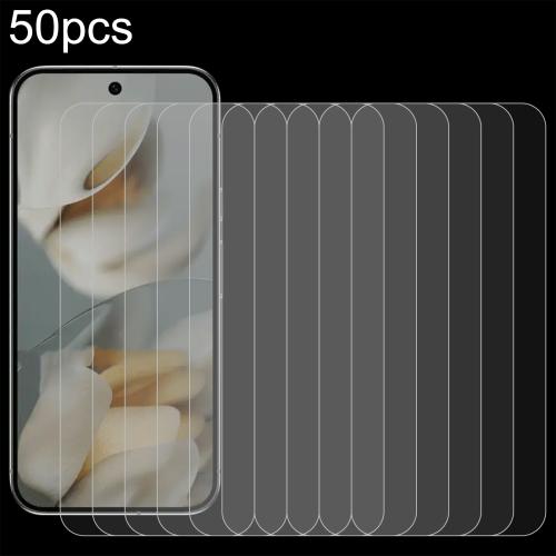 

For Google Pixel 10 Pro XL 50pcs 0.26mm 9H 2.5D Tempered Glass Film