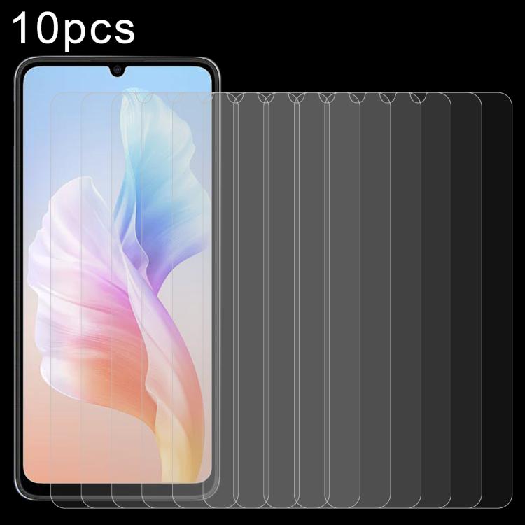 

For Meizu Note 21 10pcs 0.26mm 9H 2.5D Tempered Glass Film