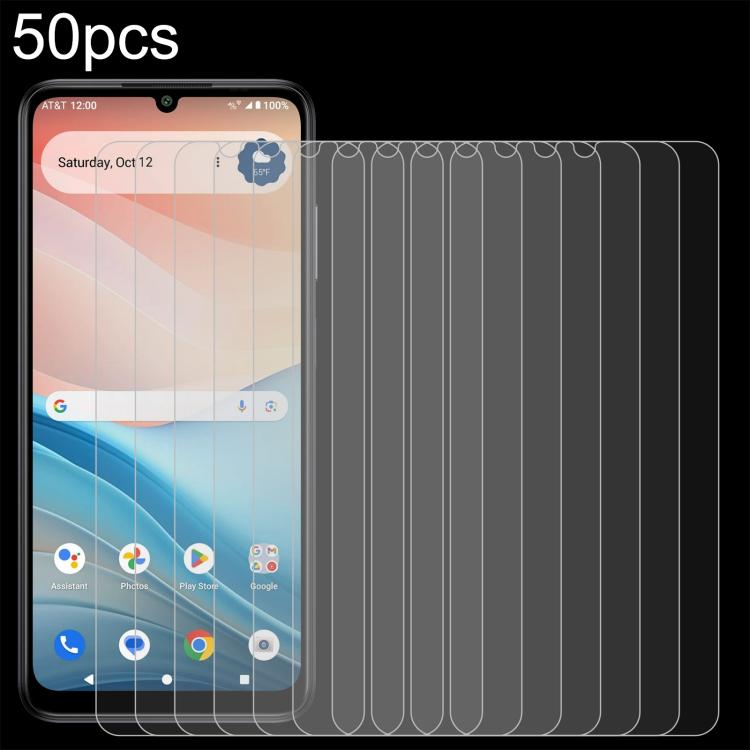 

For AT&T Verge 50pcs 0.26mm 9H 2.5D Tempered Glass Film