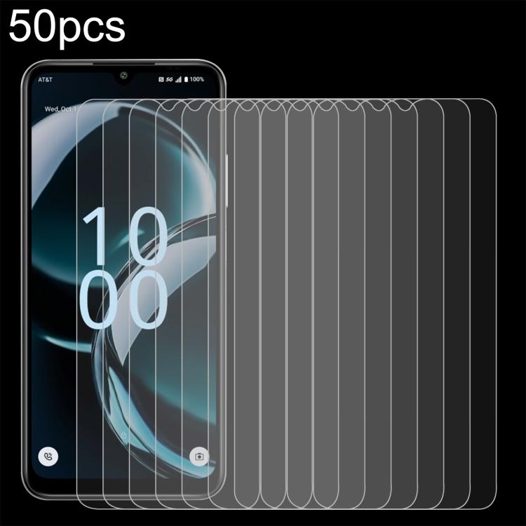 

For AT&T Verge 2 50pcs 0.26mm 9H 2.5D Tempered Glass Film