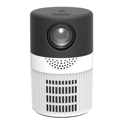 

T400 3000 Lumens LED Mini Projector Support Wifi Screen Mirroring, Plug Type:EU Plug(Black White)