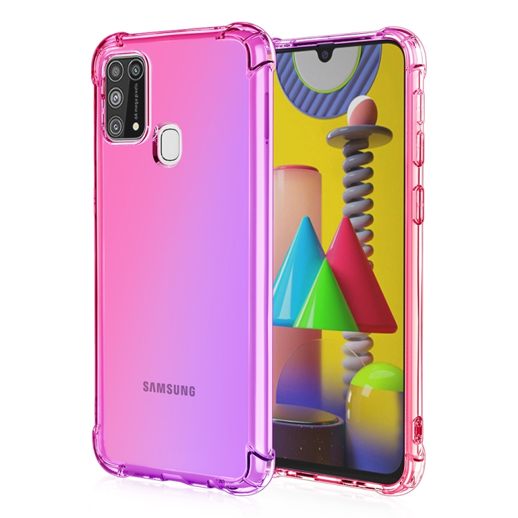 For Samsung Galaxy M31 Four-Corner Airbag Shockproof Gradient