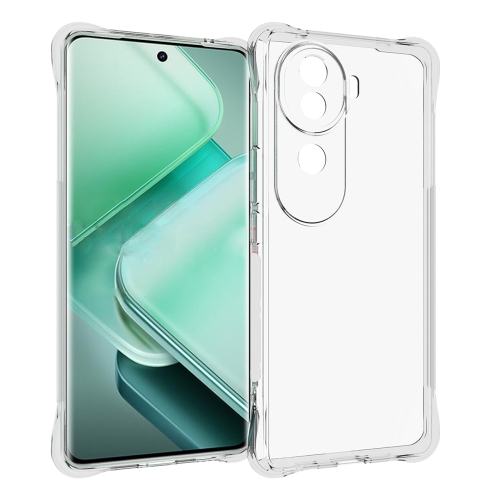 

For vivo iQOO Z9s Shockproof Non-slip Thickening TPU Phone Case(Transparent)