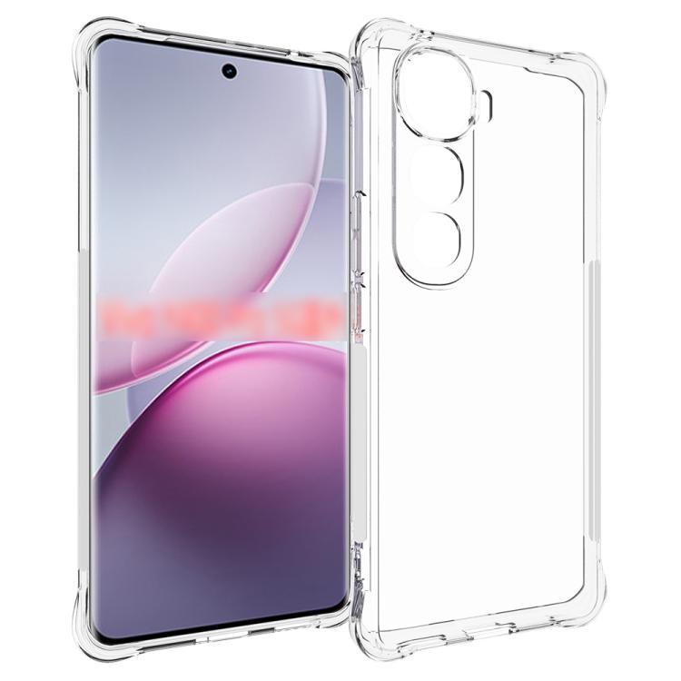 

For vivo Y400 Pro 5G Shockproof Non-slip Thickening TPU Phone Case(Transparent)