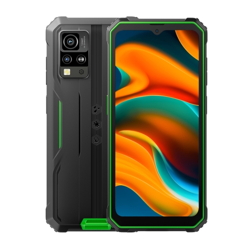 

[HK Warehouse] Blackview BV4800, 3GB+64GB, IP68/IP69K/MIL-STD-810H, 6.56 inch Android 13 MediaTek MT6761V/WB Helio A22 Quad Core, Network: 4G, OTG(Green)