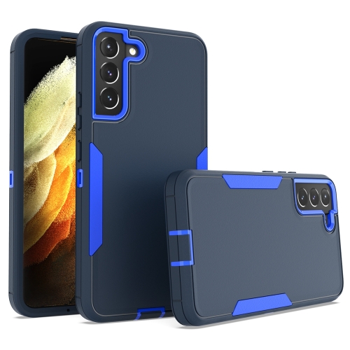 

For Samsung Galaxy S22+ 5G 2 in 1 Magnetic PC + TPU Phone Case(Royal Blue+Dark Blue)