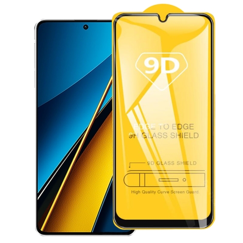

For Xiaomi Poco X6 Neo 9D Full Glue Screen Tempered Glass Film