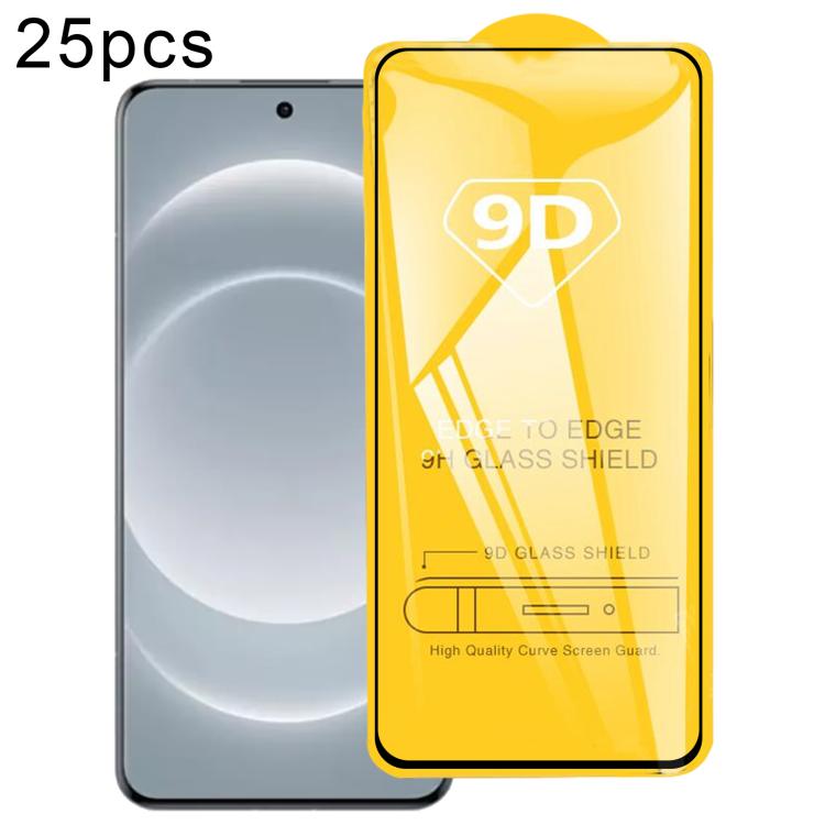 

For Xiaomi Poco C85 5G 25pcs 9D Full Glue Screen Tempered Glass Film