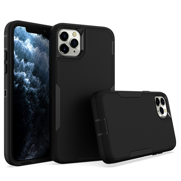 

For iPhone 12 Pro 2 in 1 Magnetic PC + TPU Phone Case(Black)