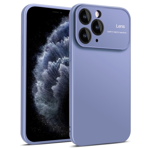 

For iPhone 11 Pro Max Laminated Large Window TPU Phone Case(Blue)