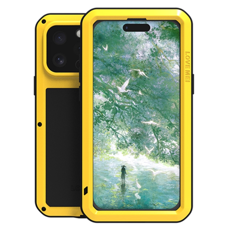 For iPhone 17 Pro Max LOVE MEI Metal Shockproof Life Waterproof ...