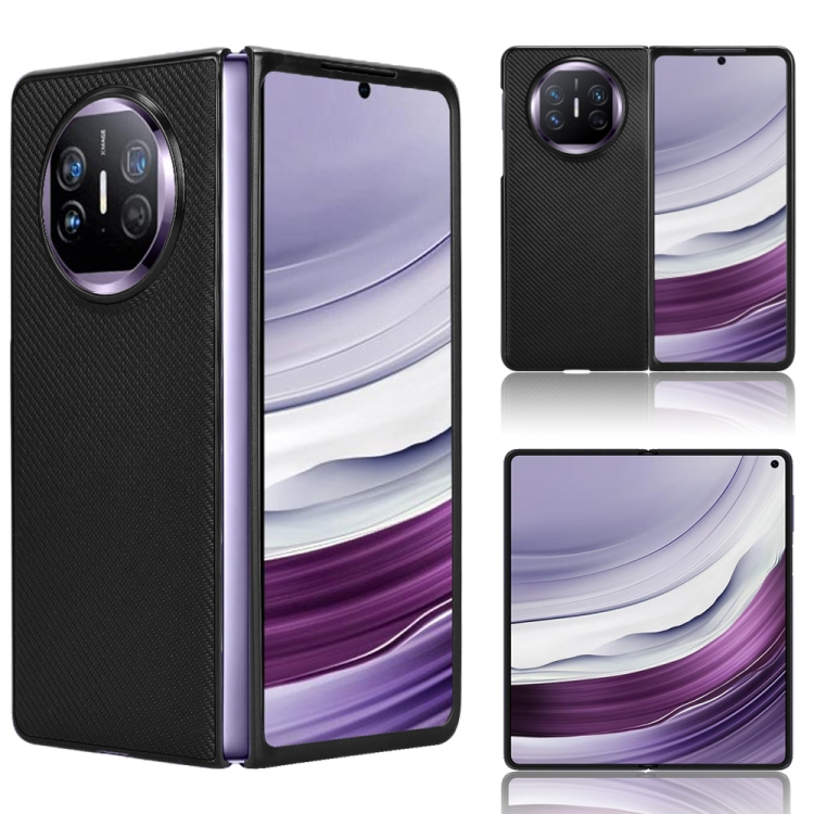 

For Huawei Mate X5 PU Leather PC Phone Case(Black)