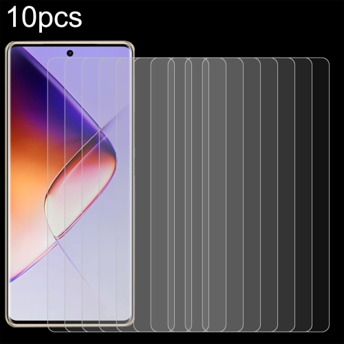 

For Infinix Note 40 Pro 4G 10pcs 0.26mm 9H 2.5D Tempered Glass Film