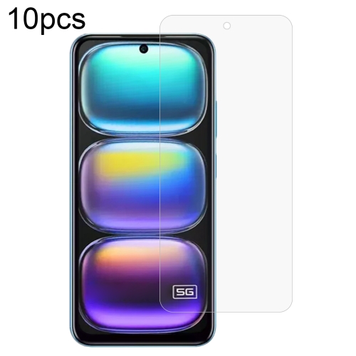 

For Infinix Hot 50 5G 10pcs 0.26mm 9H 2.5D Tempered Glass Film