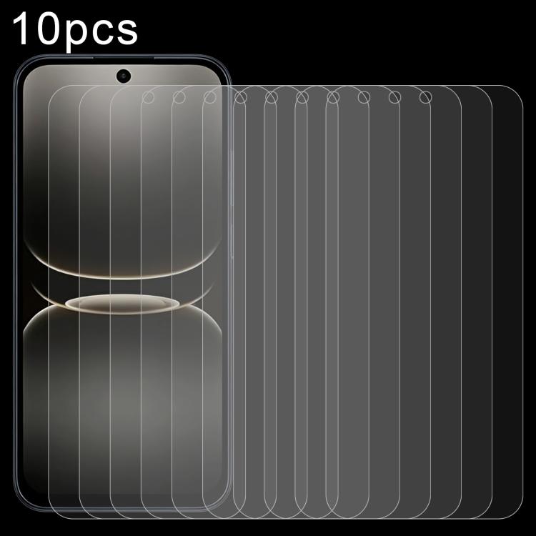 

For Infinix Smart 20 4G 10pcs 0.26mm 9H 2.5D Tempered Glass Film