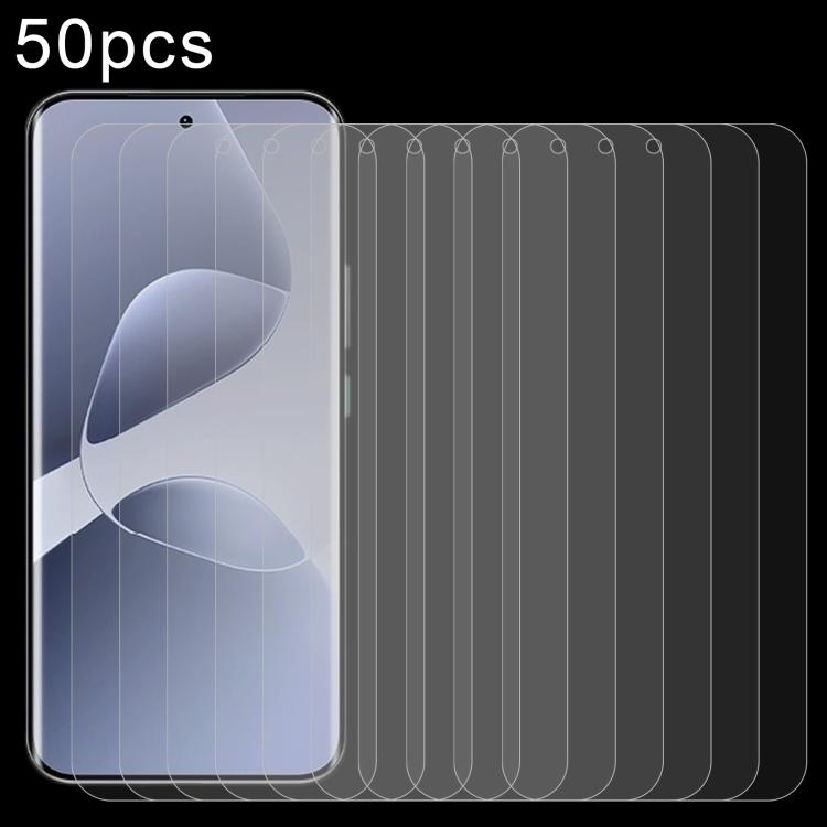 

For Infinix Hot 60 Pro+ 4G 50pcs 0.26mm 9H 2.5D Tempered Glass Film