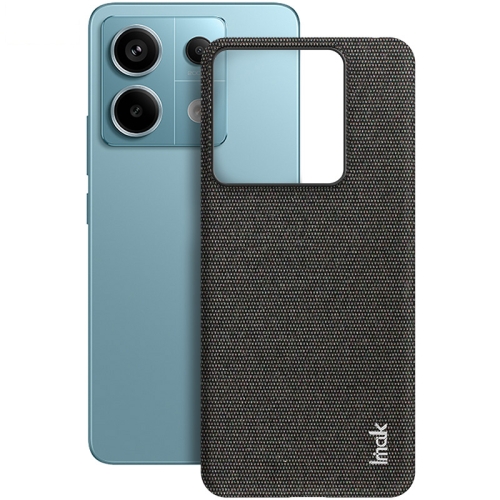 

For Xiaomi Redmi Note 13 Pro 5G imak Ruiyi Series Cloth Texture PU + PC Phone Case(Black)