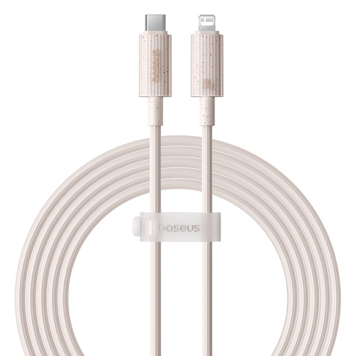 

Baseus USB-C / Type-C to 8 Pin 20W Fast Charging Data Cable, Cable Length:2m(Pink)