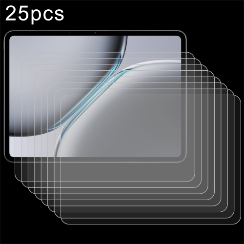 

For OnePlus Pad 2 25pcs 9H 0.3mm Explosion-proof Tempered Glass Film