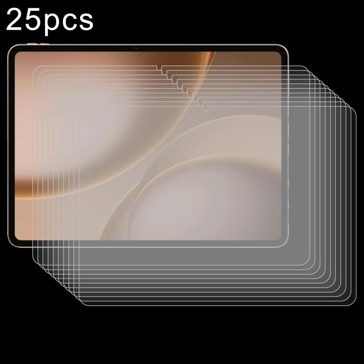 

For OPPO Pad 5 Pro 13.2 25pcs 9H 0.3mm Explosion-proof Tempered Glass Film