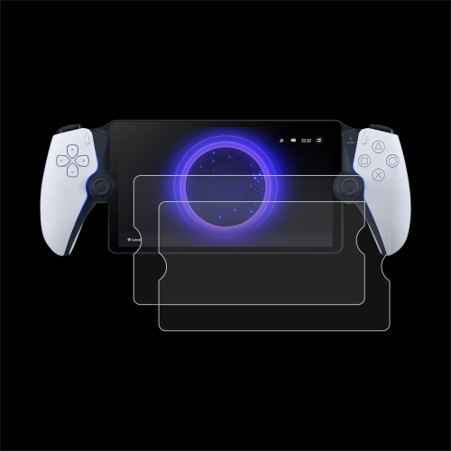 

For Sony PS5 PlayStation Portal Remote 2pcs 9H 0.3mm Explosion-proof Tempered Glass Film