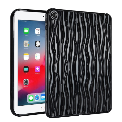 

For iPad Pro 9.7 / 9.7 2018 / 2017 Jelly Color Water Ripple TPU Tablet Case(Black)