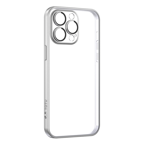 

For iPhone 15 Pro TOTUDESIGN PC-2 Series Electroplating TPU Phone Case(Silver)