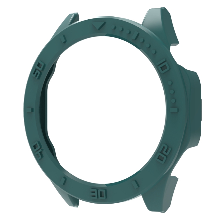 

For Huawei Watch GT 4 41mm Half Cover PC Watch Protective Case with Scale(Green)