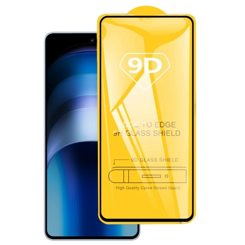 For vivo iQOO Neo9 Pro 9D Full Glue Screen Tempered Glass Film for iphone 15 pro max 25pcs full glue screen tempered glass film