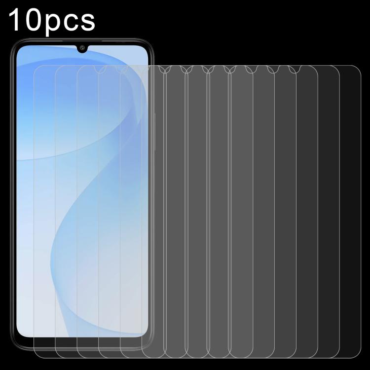 

For Wiko T30 5G 10pcs 0.26mm 9H 2.5D Tempered Glass Film