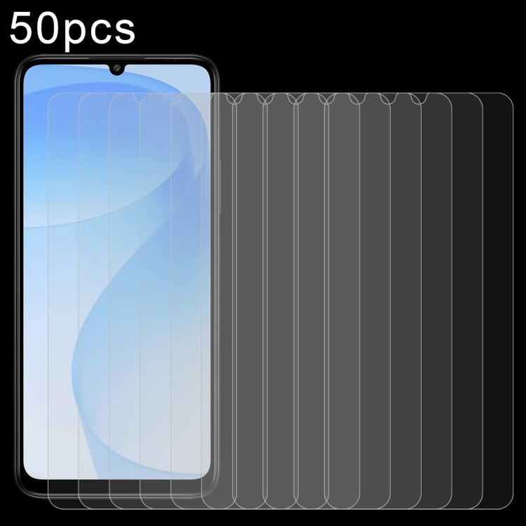 

For Wiko T30 5G 50pcs 0.26mm 9H 2.5D Tempered Glass Film