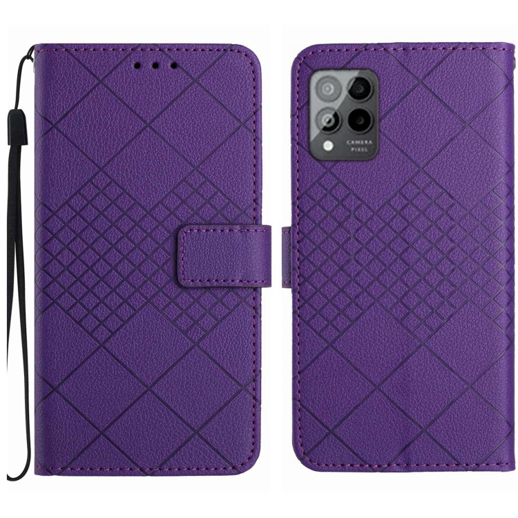 For T-Mobile Revvl Pro 5G T Phone Pro 5G Rhombic Grid