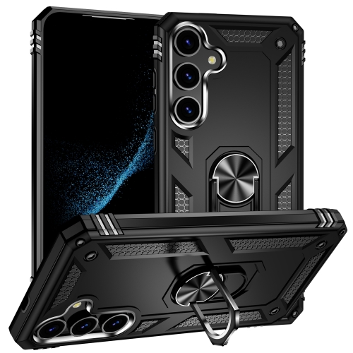 For Samsung Galaxy S24 5G Shockproof TPU + PC Phone Case(Black) чехол для геймпада nobrand controller silicon case non slip 1076265 для playstation 4