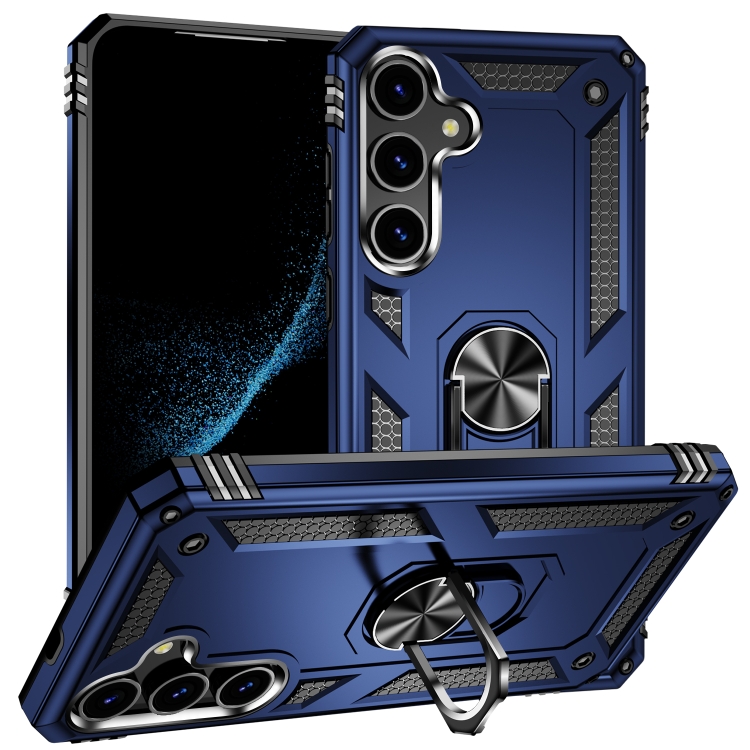 

For Samsung Galaxy S24 5G Shockproof TPU + PC Phone Case(Blue)